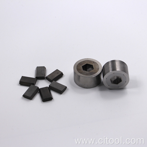 Customized Screw Forming Process Segmented Hex Carbide Die